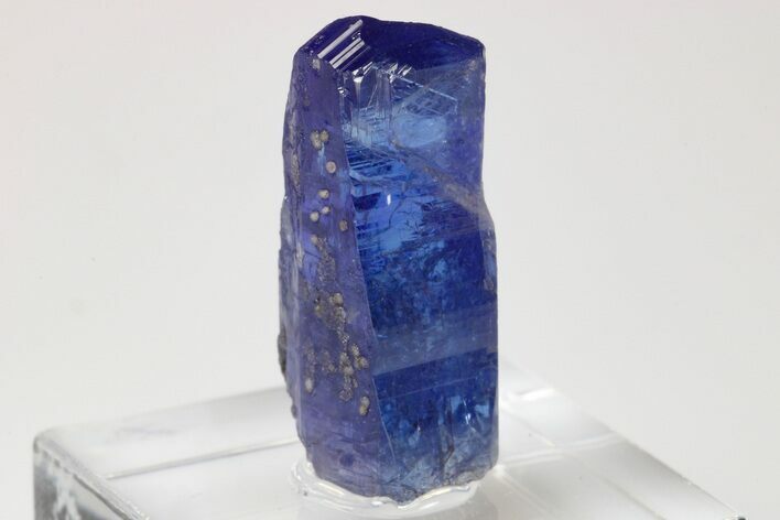 Brilliant Blue-Violet Tanzanite Crystal - Merelani Hills, Tanzania #175435